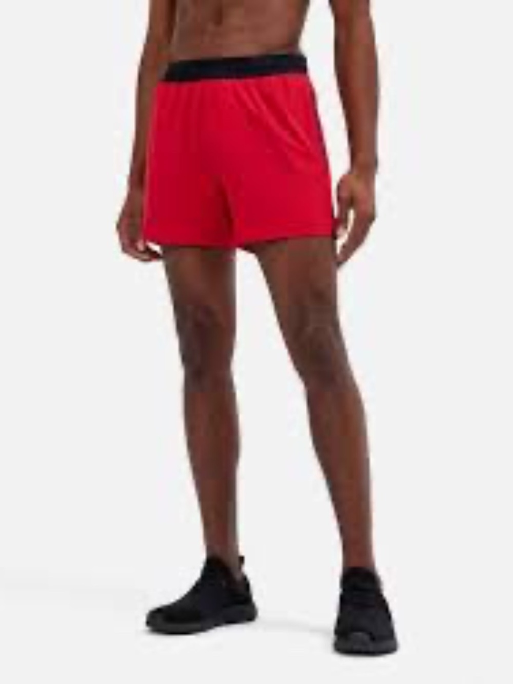 RHONE Men`s Red 4'' Swift Short Lined Running Shorts Size XL
